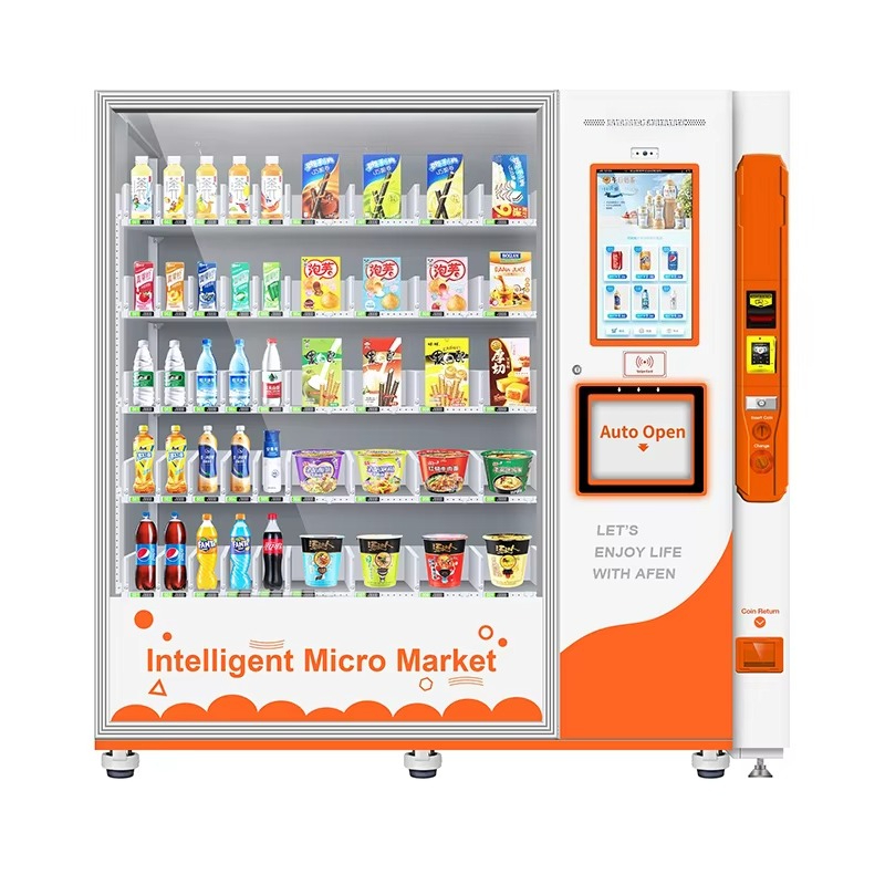 Snacks Food Ready To Eat - Intelligent Elevator Touchless Hotdog Sandwich Vending