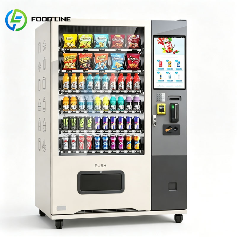 Food Snacks Vending Machine - Beverage Vending Machine Commercial Automatic Cold