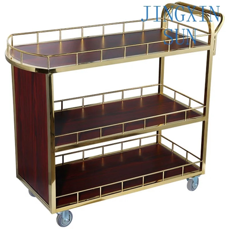 Food Snacks Delivery - Hotel restaurant hand push mobile pastry
