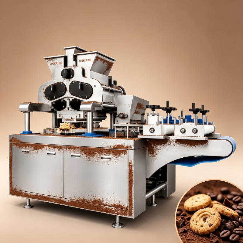 Semi-automatic Cookie Machine  - Food Snacks Vending Machine review and price