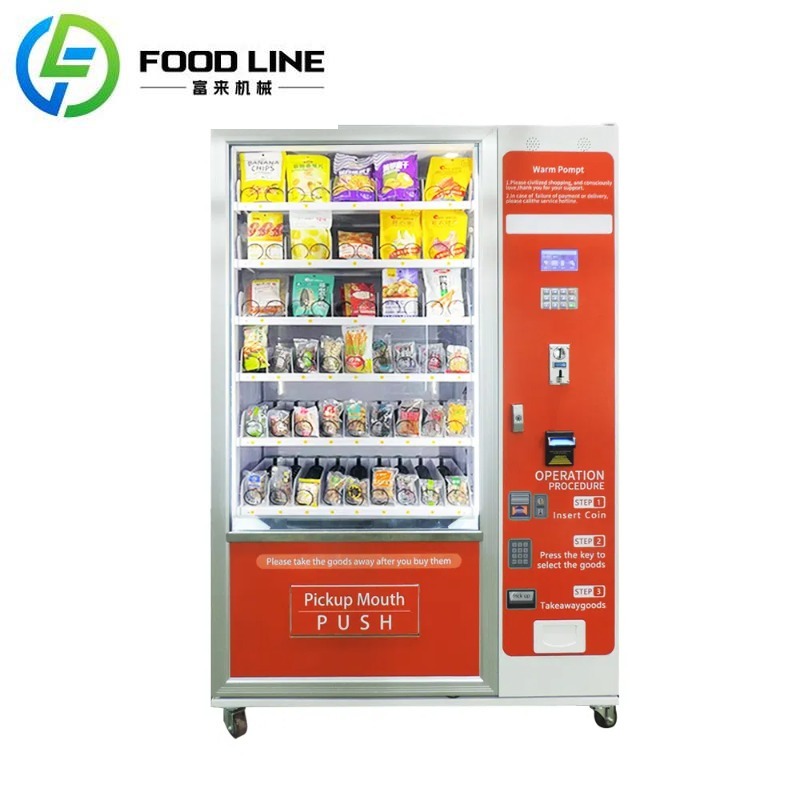 Customized Factory Custom Snac - Food Snacks Vending Machine review and price