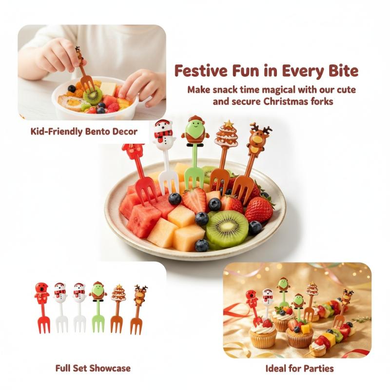 10 Pcs Food Grade Christmas Fr - Xmas Food Snacks review and price