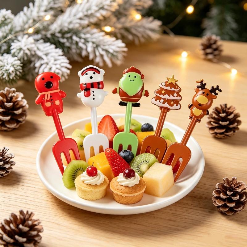 10 Pcs Food Grade Christmas Fr - Xmas Food Snacks review and price