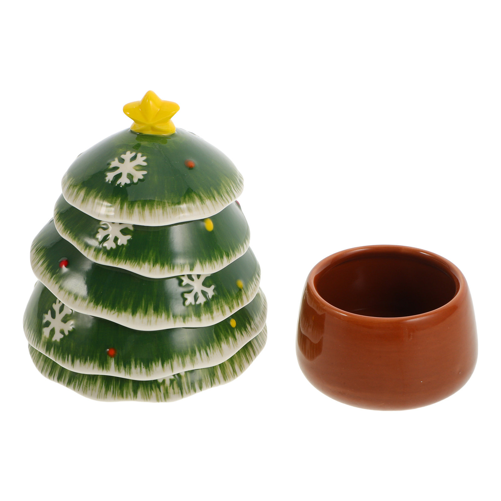 1 Set Ceramic Christmas Tree D - Xmas Food Snacks review and price