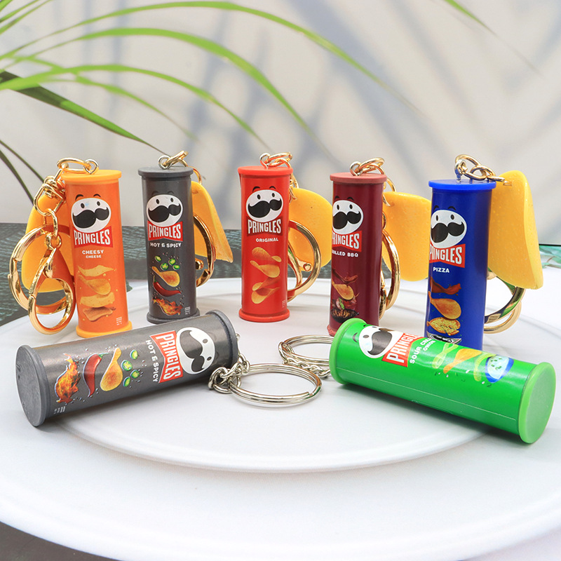 Creative Potato Chip Keychain  - Food Zinc review and price