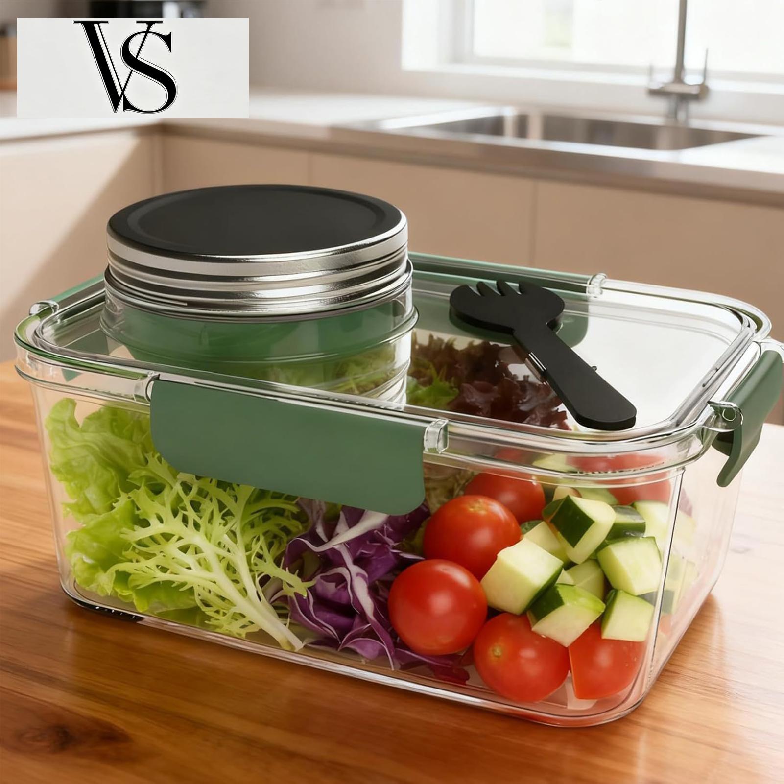Salad Container 2.5 OZ Storage - Food Prep Snacks review and price