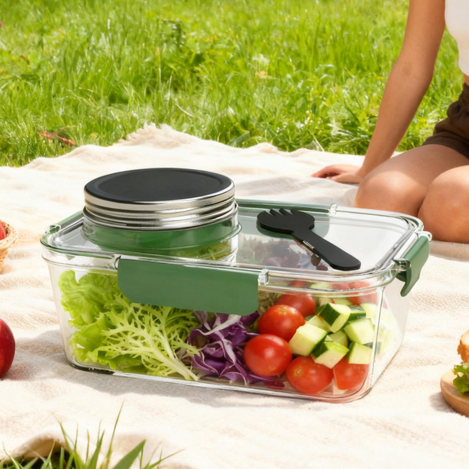 Salad Container 2.5 OZ Storage - Food Prep Snacks review and price