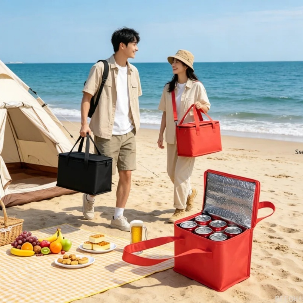 Portable Lunch Cooler Bag Fold - Food Snacks Delivery review and price