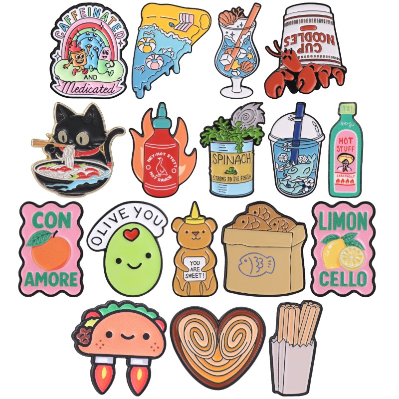 Snack Food Enamel Pins Taiyaki - Zinc Food Snacks review and price