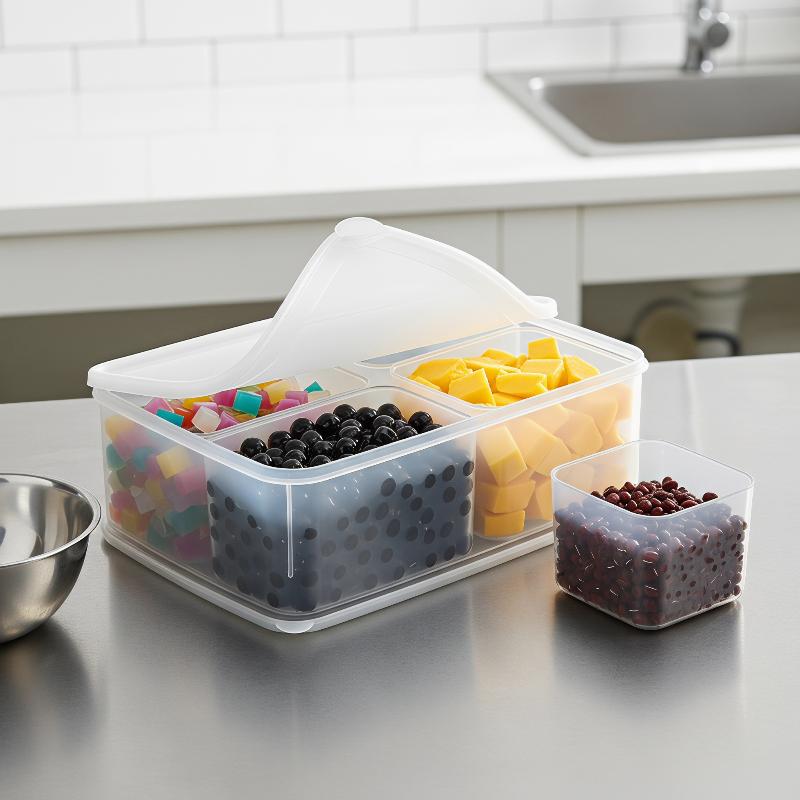 4 In 1 Refrigerator Crisper Bo - Food Prep Snacks review and price