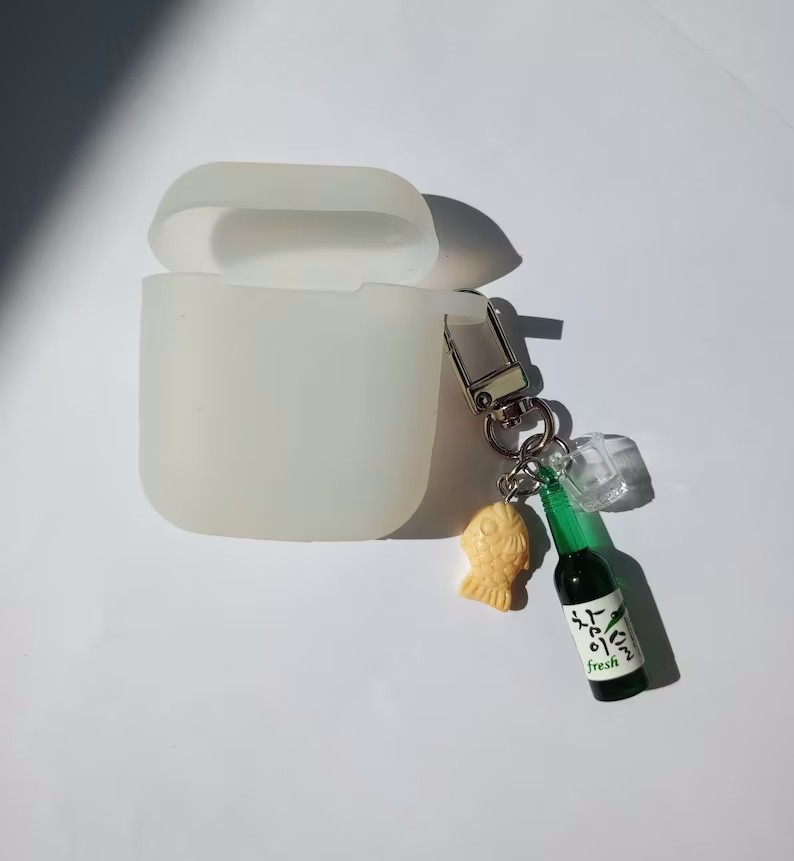 street food keychain Soju bott - Food Zinc review and price