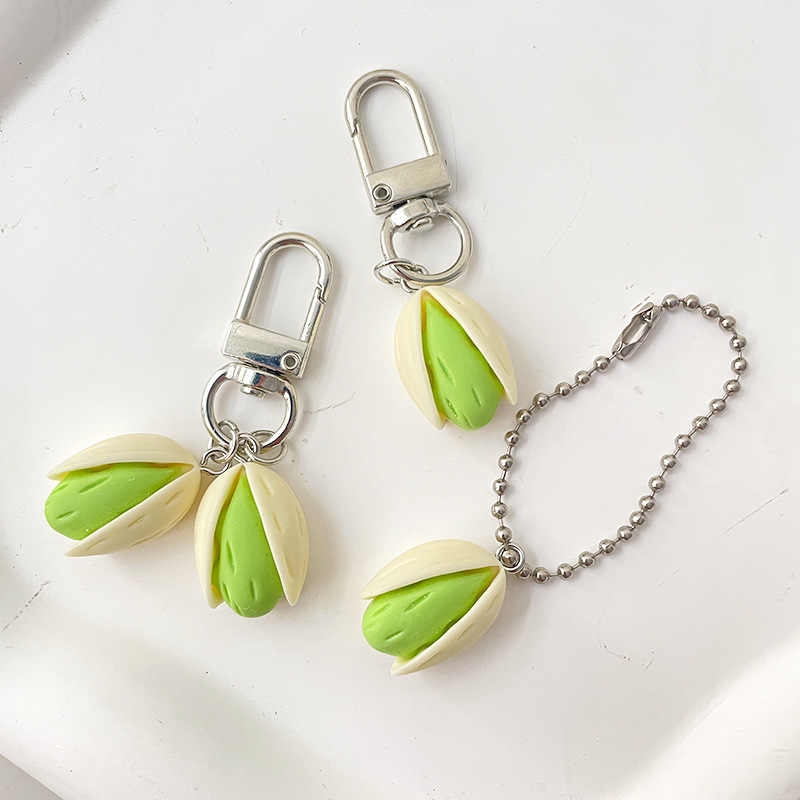 Pistachio Keychain Creative Im - Food Zinc review and price