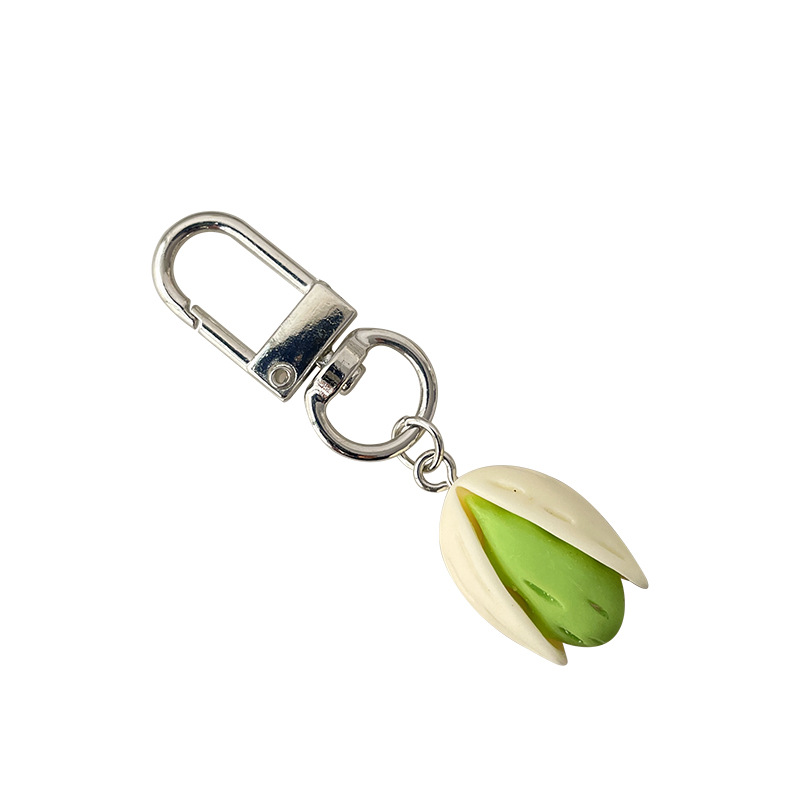 Pistachio Keychain Creative Im - Food Zinc review and price