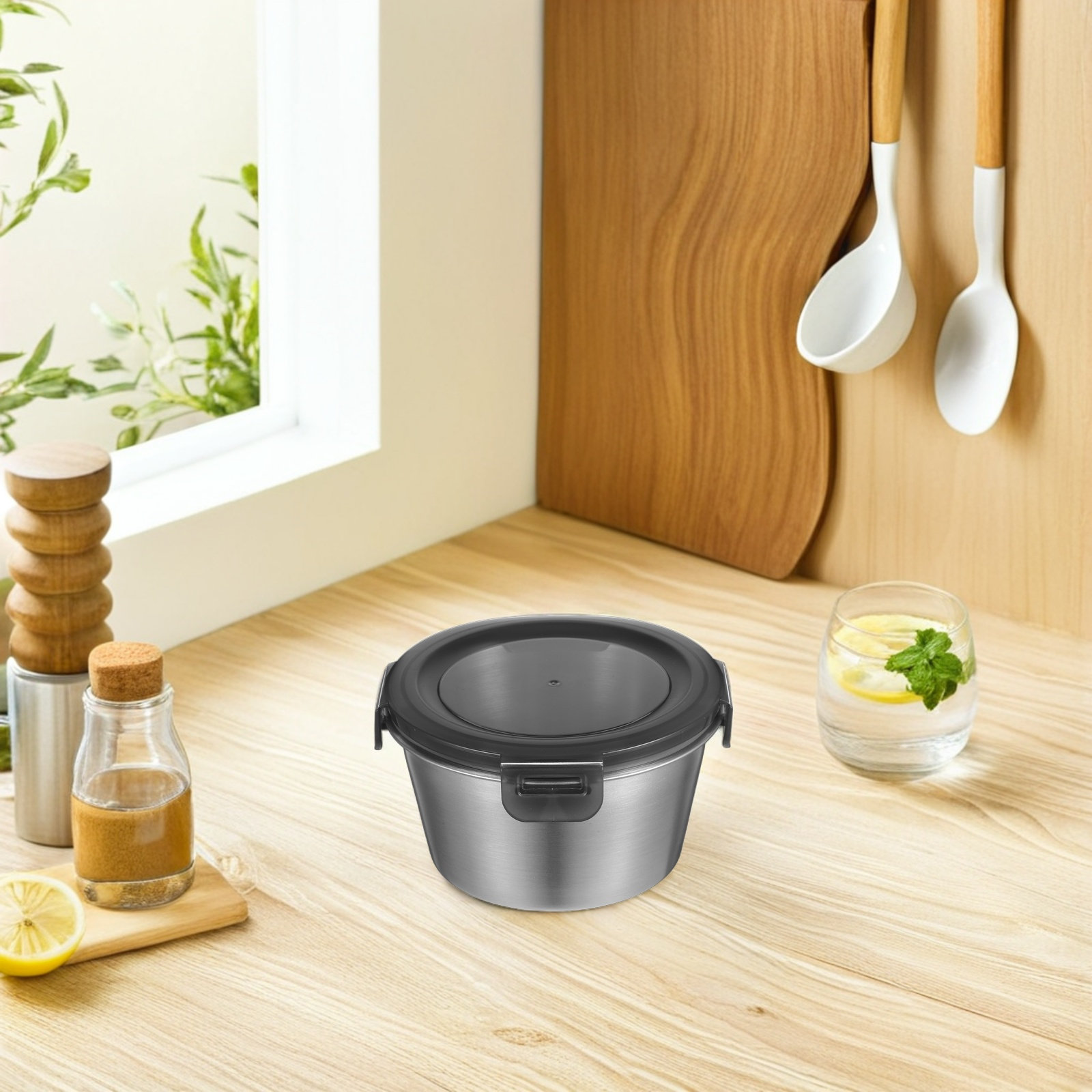 600Ml Airtight Food Storage Co - Food Prep Snacks review and price