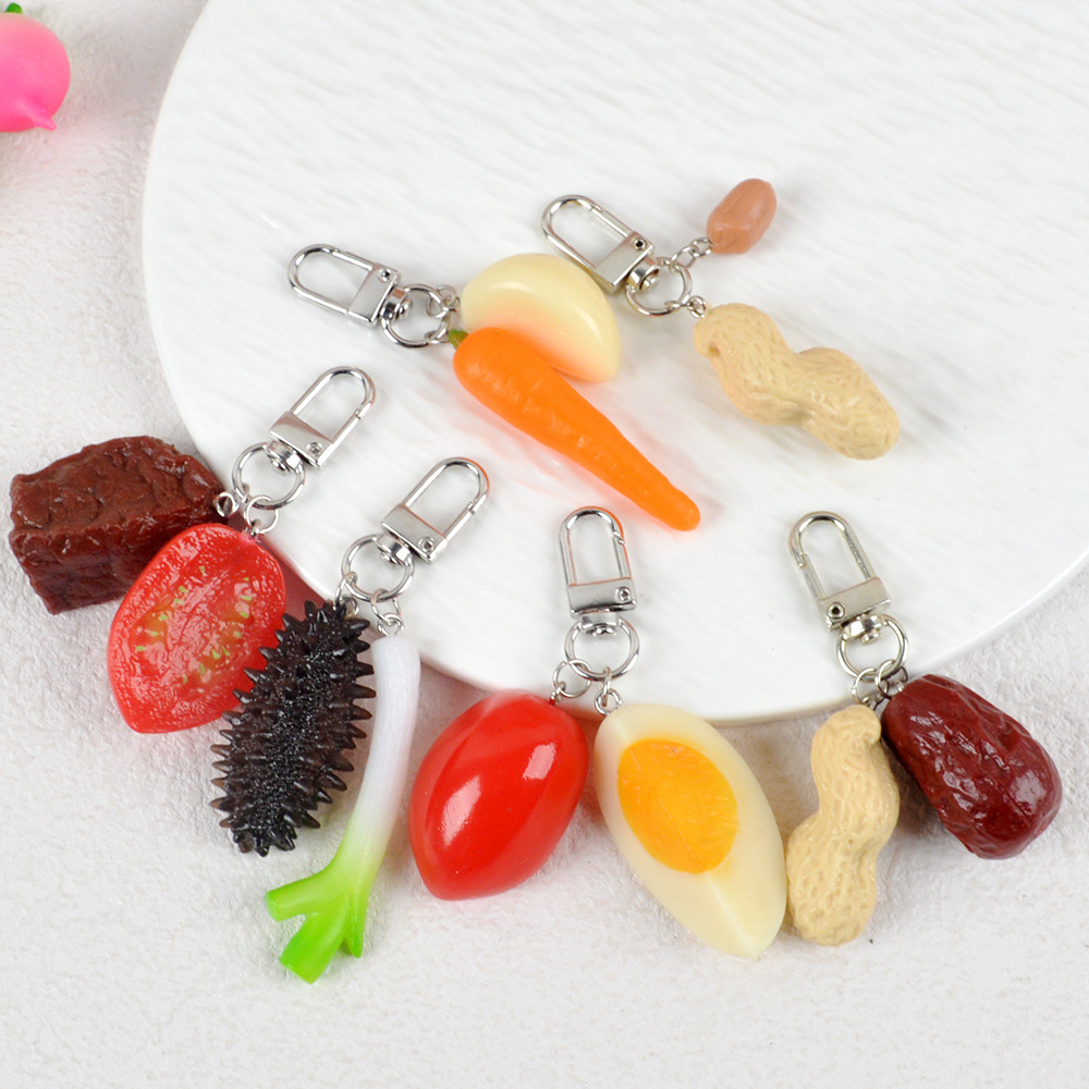 Simulated Food Keychain Fruits - Food Zinc review and price