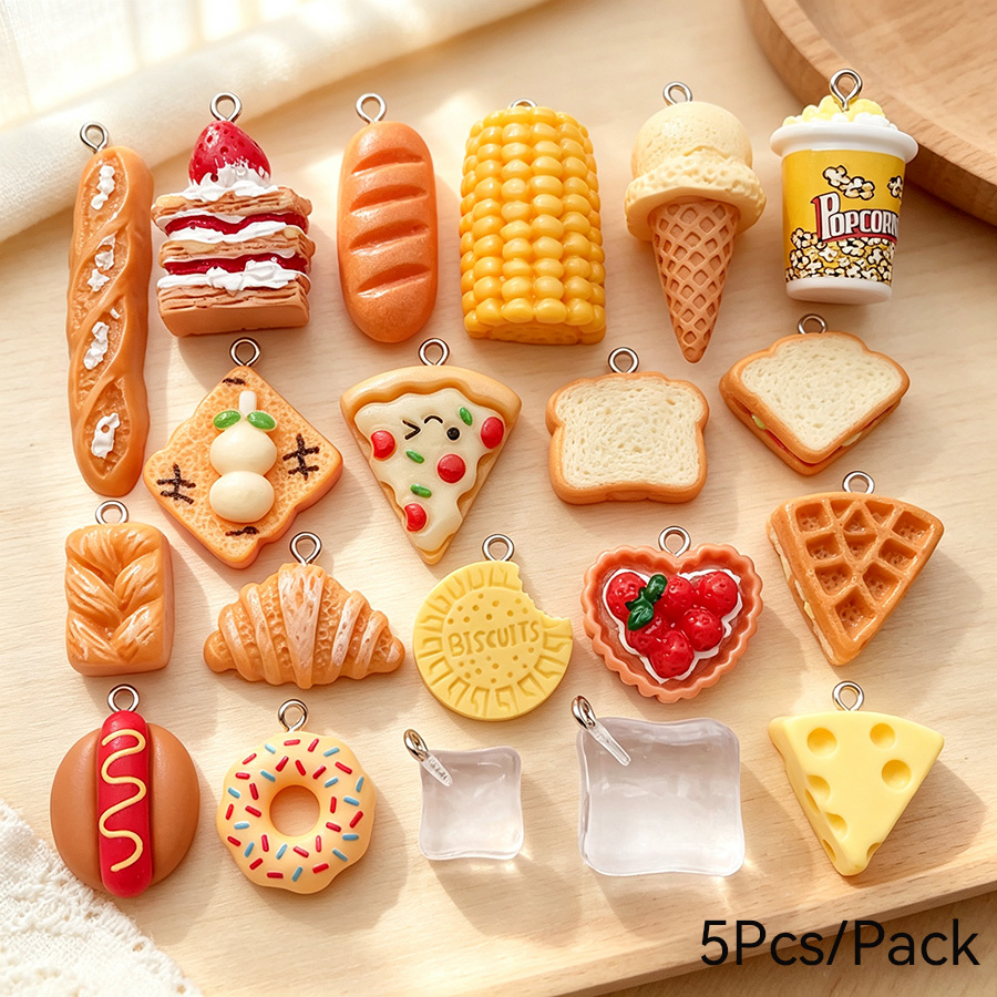 Simulated 5Pcs/Pack Resin Food - Food Zinc review and price