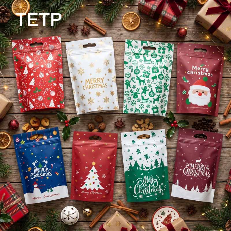 TETP Xmas Cartoon Self‑Sealing - Xmas Food Snacks review and price