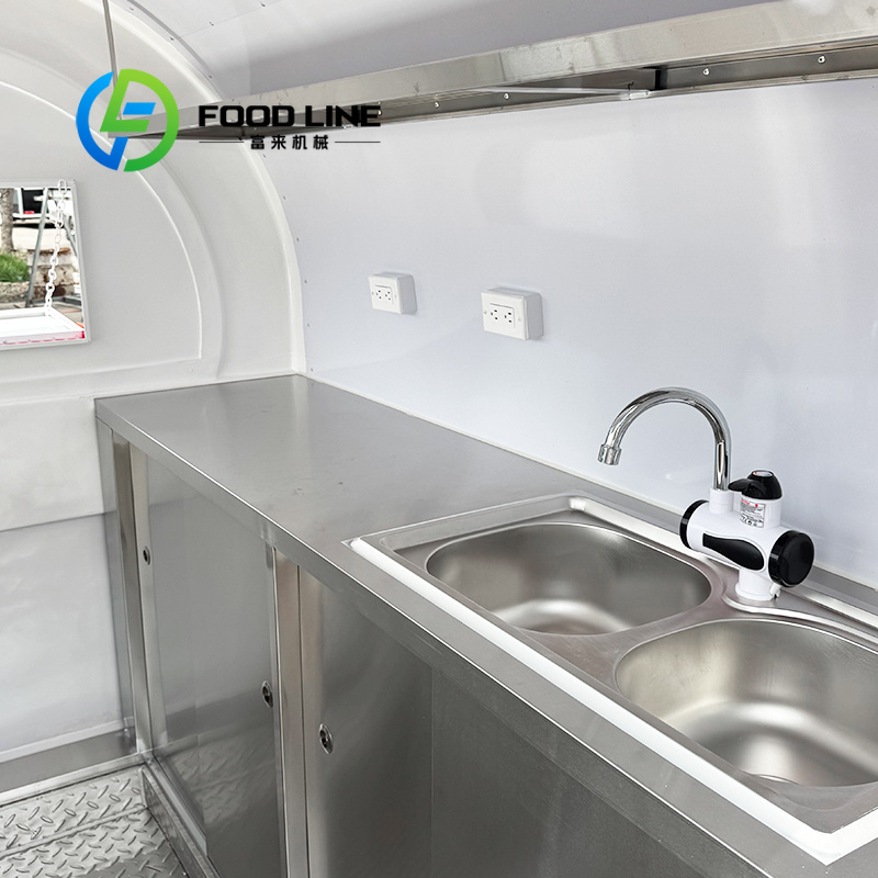 Food Trailer, Commercial Mobil - Food Snacks Business review and price