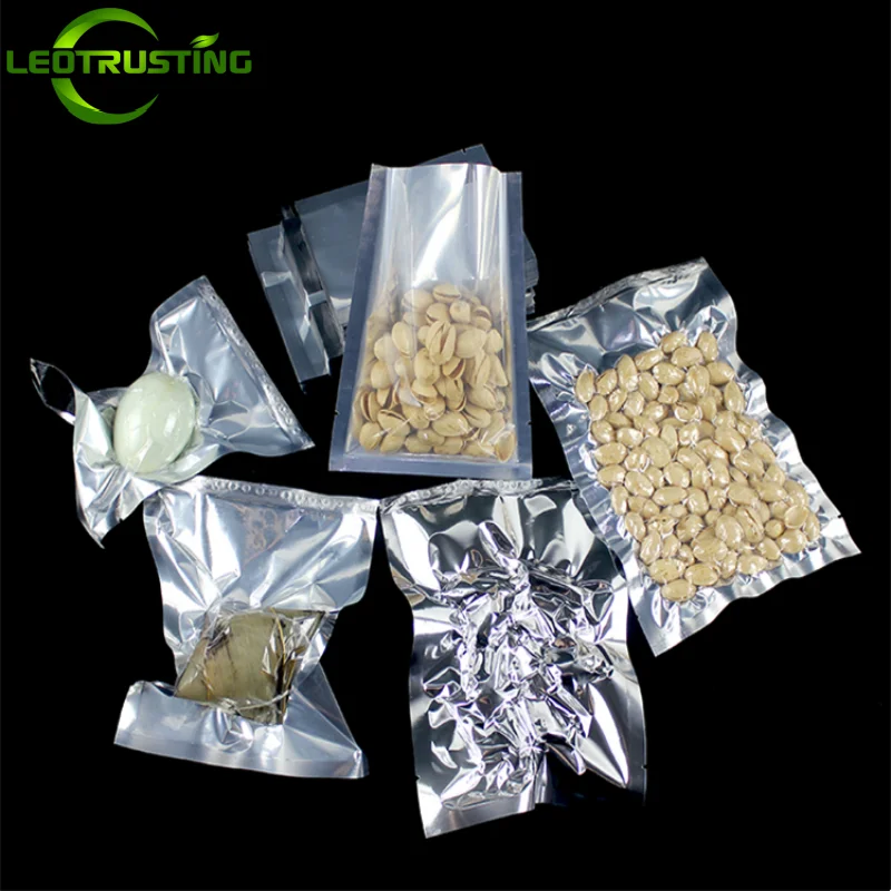 100 Pack Silver Glossy Flat Po - Dry Food Snacks review and price
